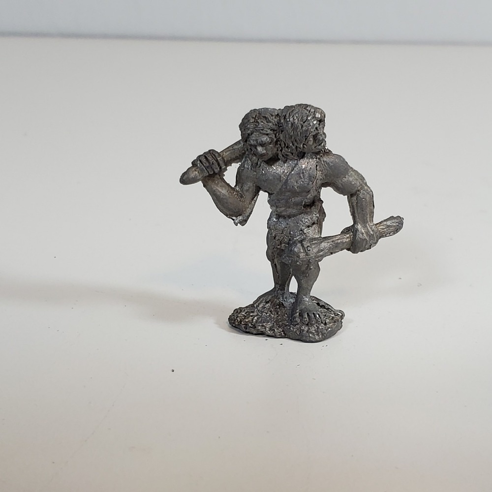 Grenadier Metal Ettin Miniature 25mm Tomb of Spells 5004 D&D Dungeons Dragons